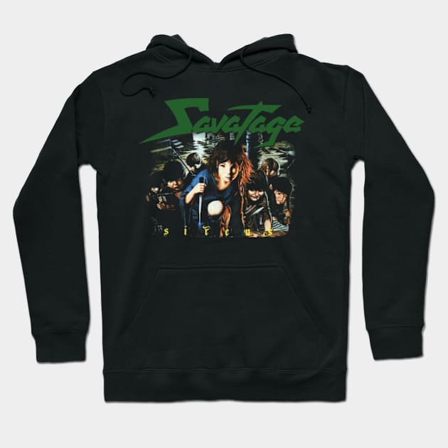 SAVATAGE BAND Hoodie by rahobisona